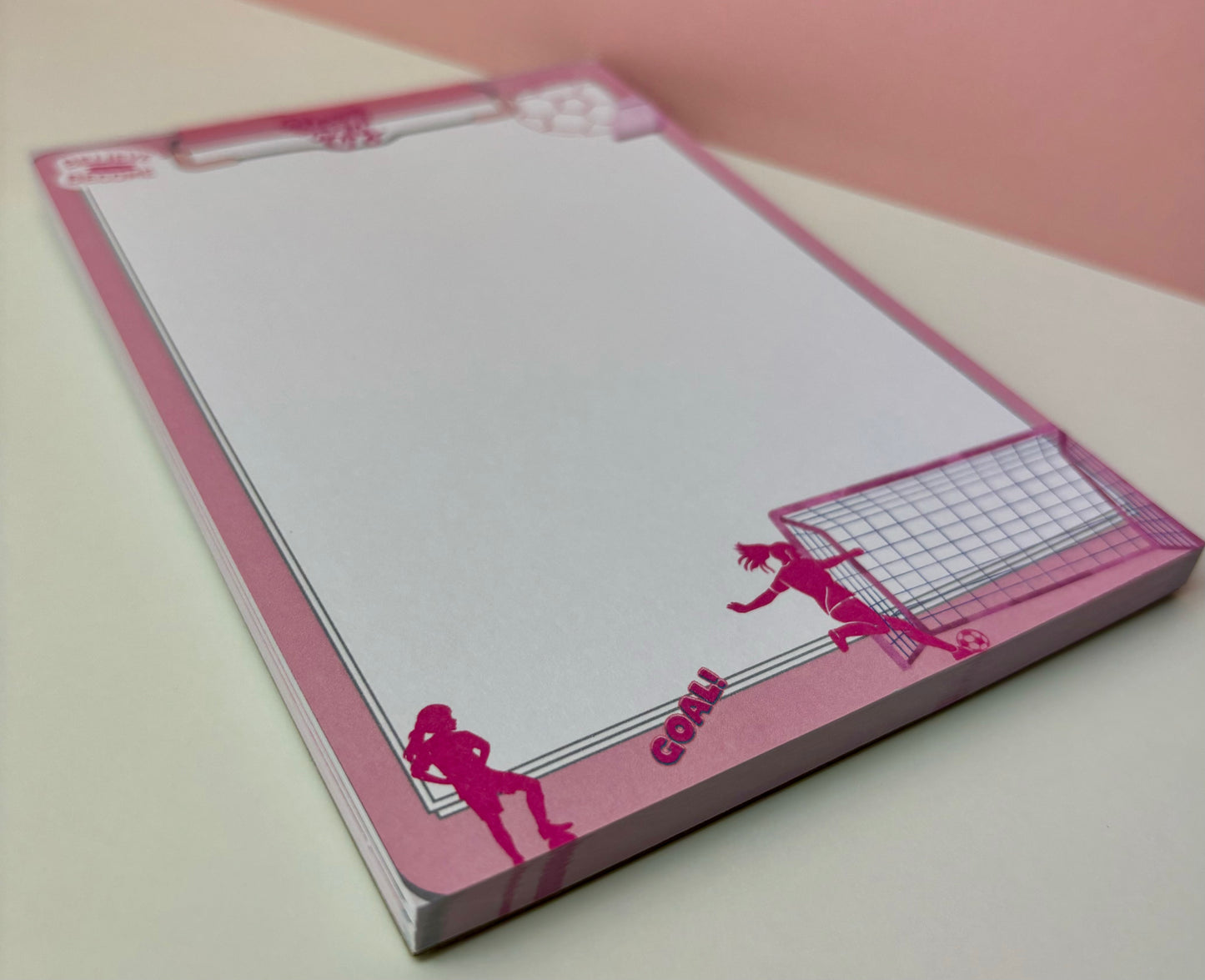 A6 Memo-Pad A League of Pink Themed 50pages 120gsm