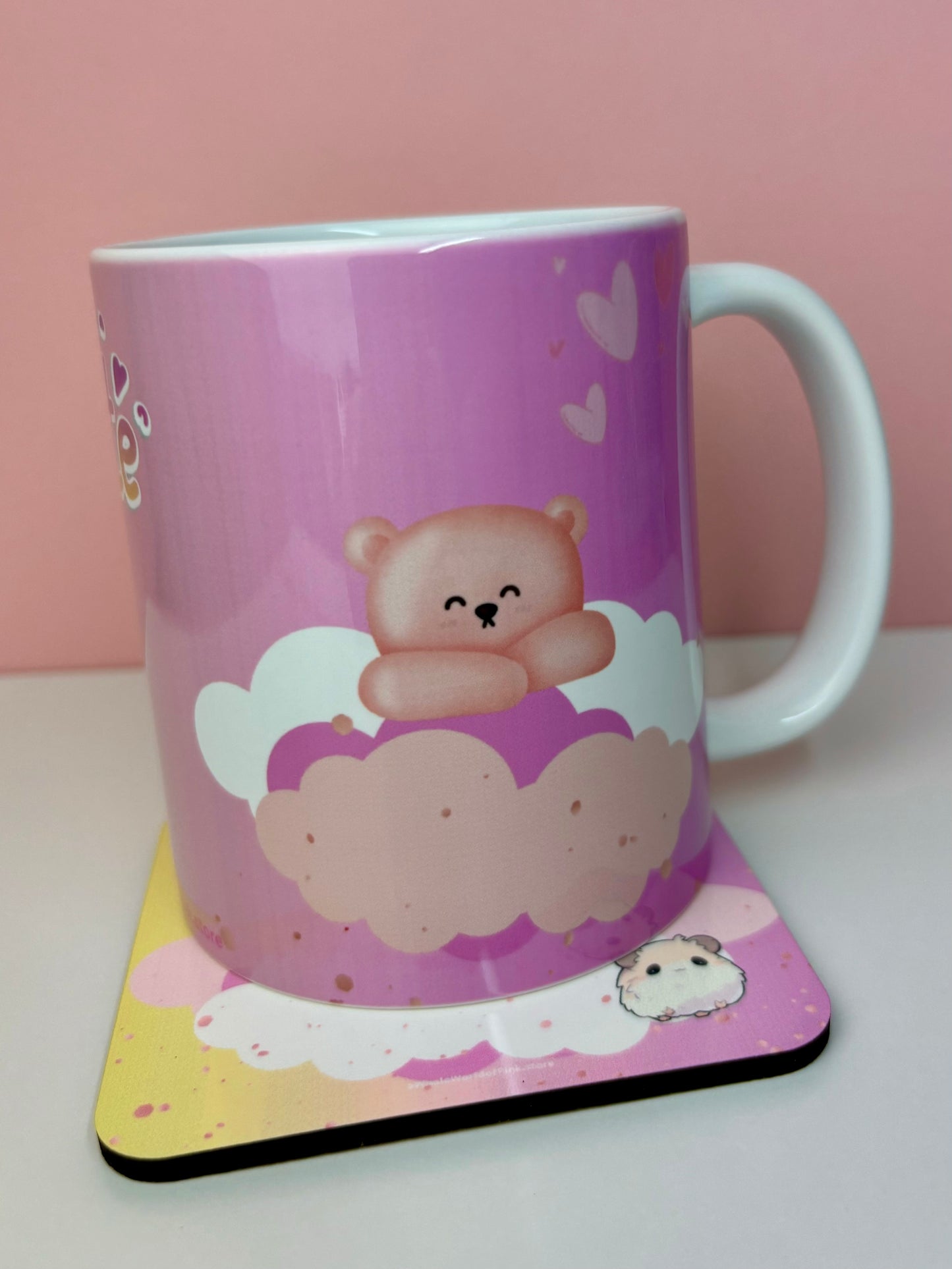 Ceramic Mugs Heavenly Pink Themed
