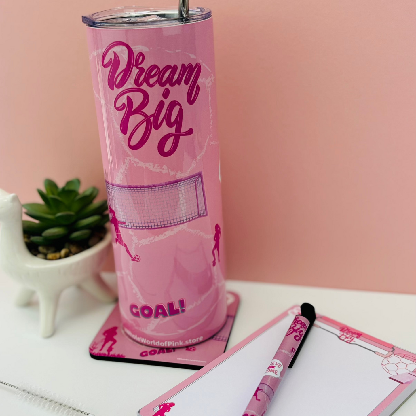 Metal Tumbler A League of Pink Themed