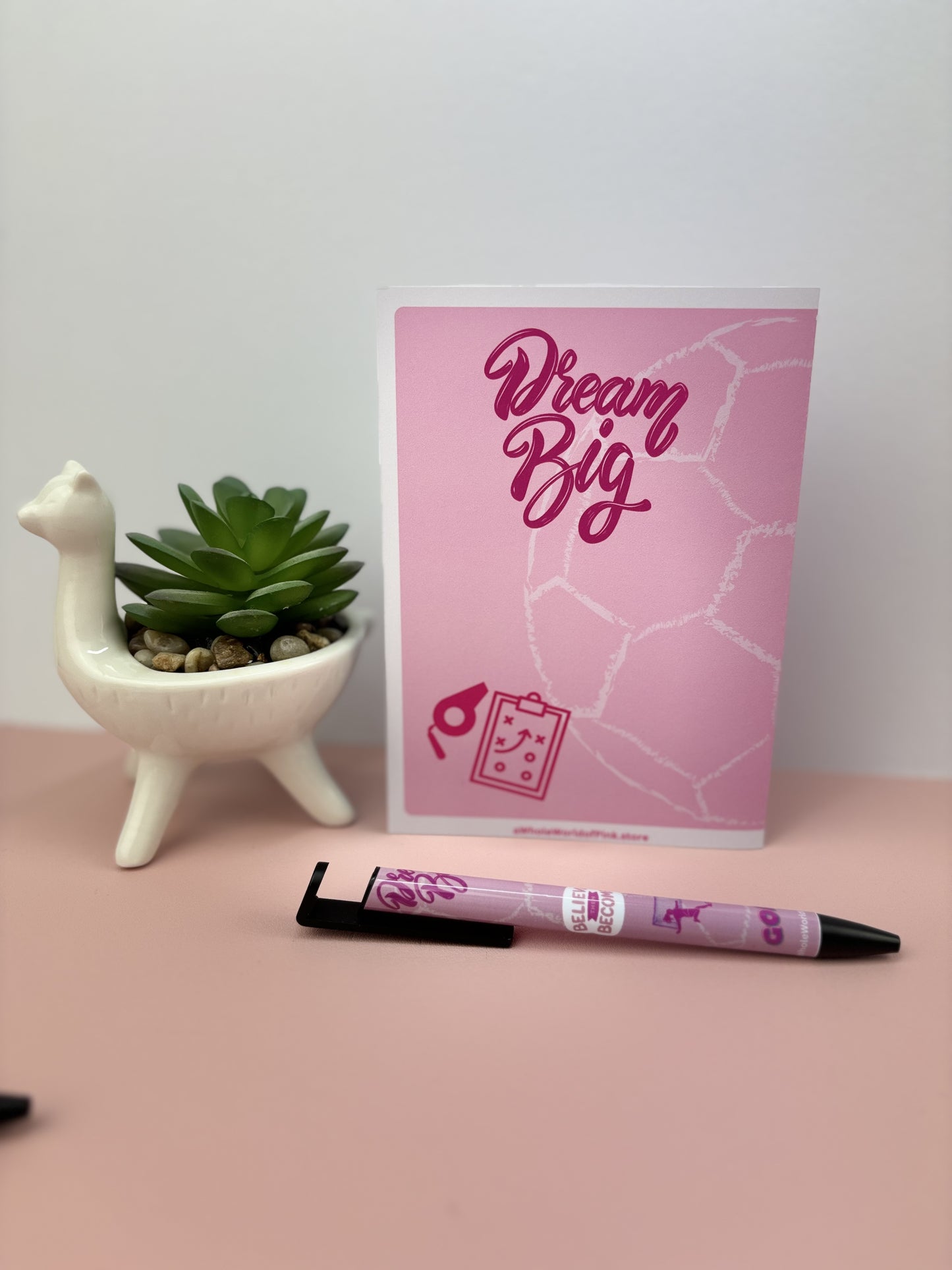 Greeting Card A League Of Pink Themed 300gsm Paper