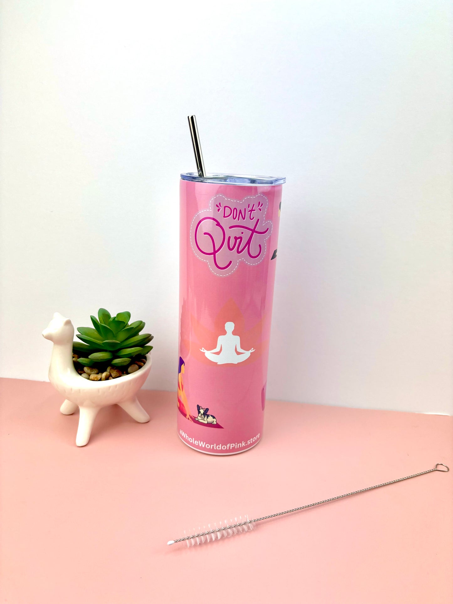 Metal Tumbler A League of Pink Themed