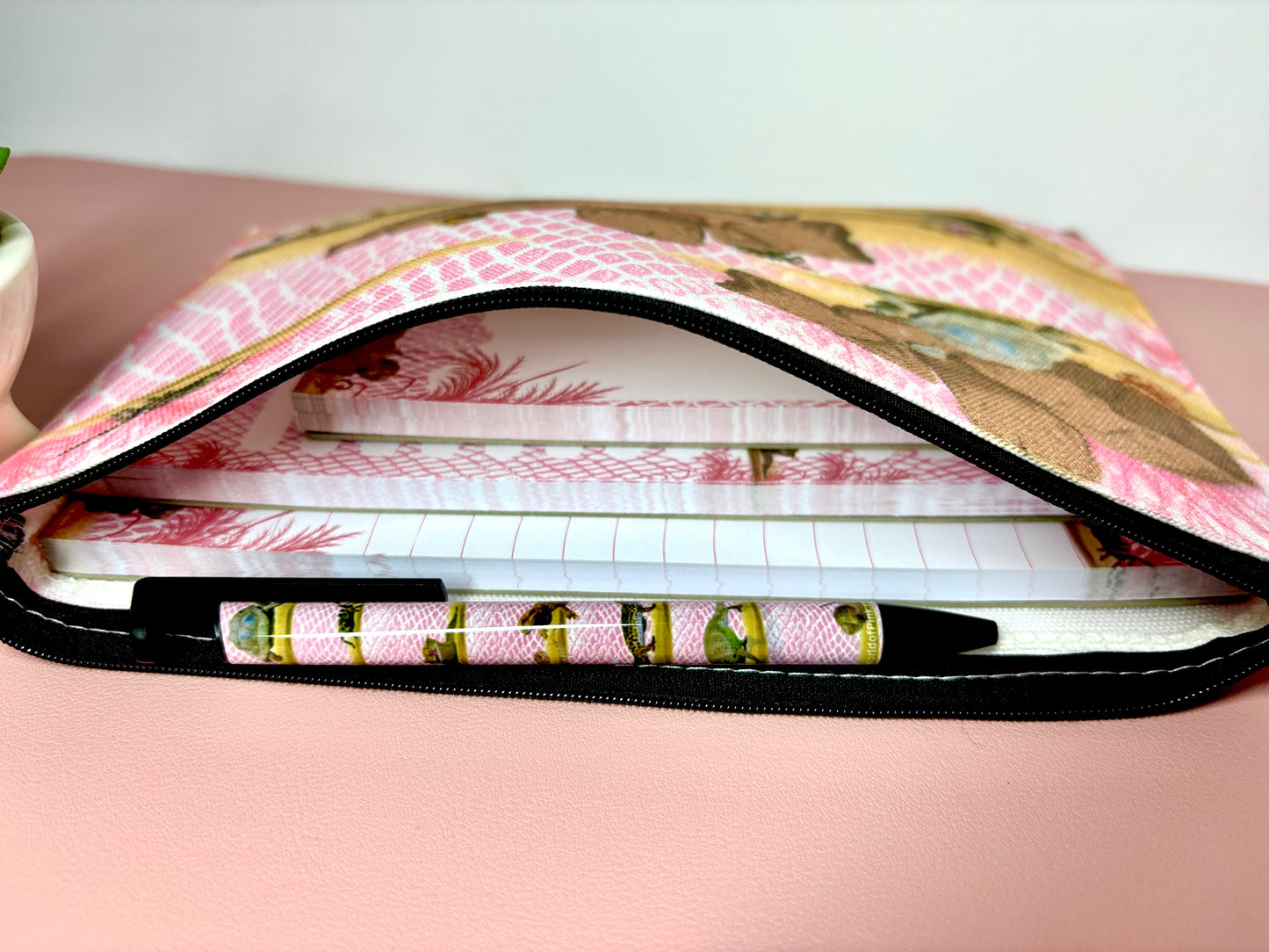 Stationary Bundle Pink Terrarium Themed