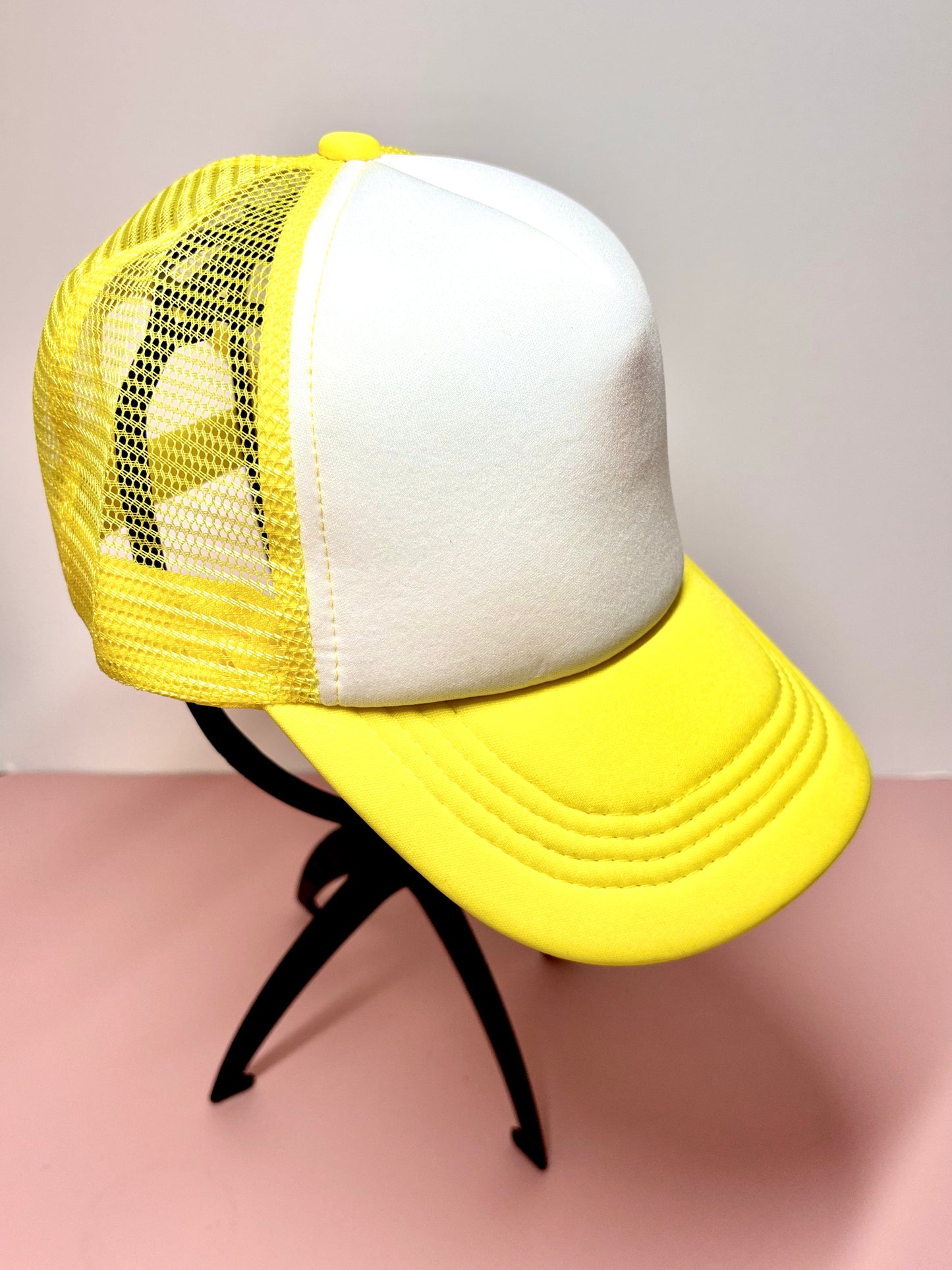 Trucker Hats, Baseball Snapback Caps, Yellow