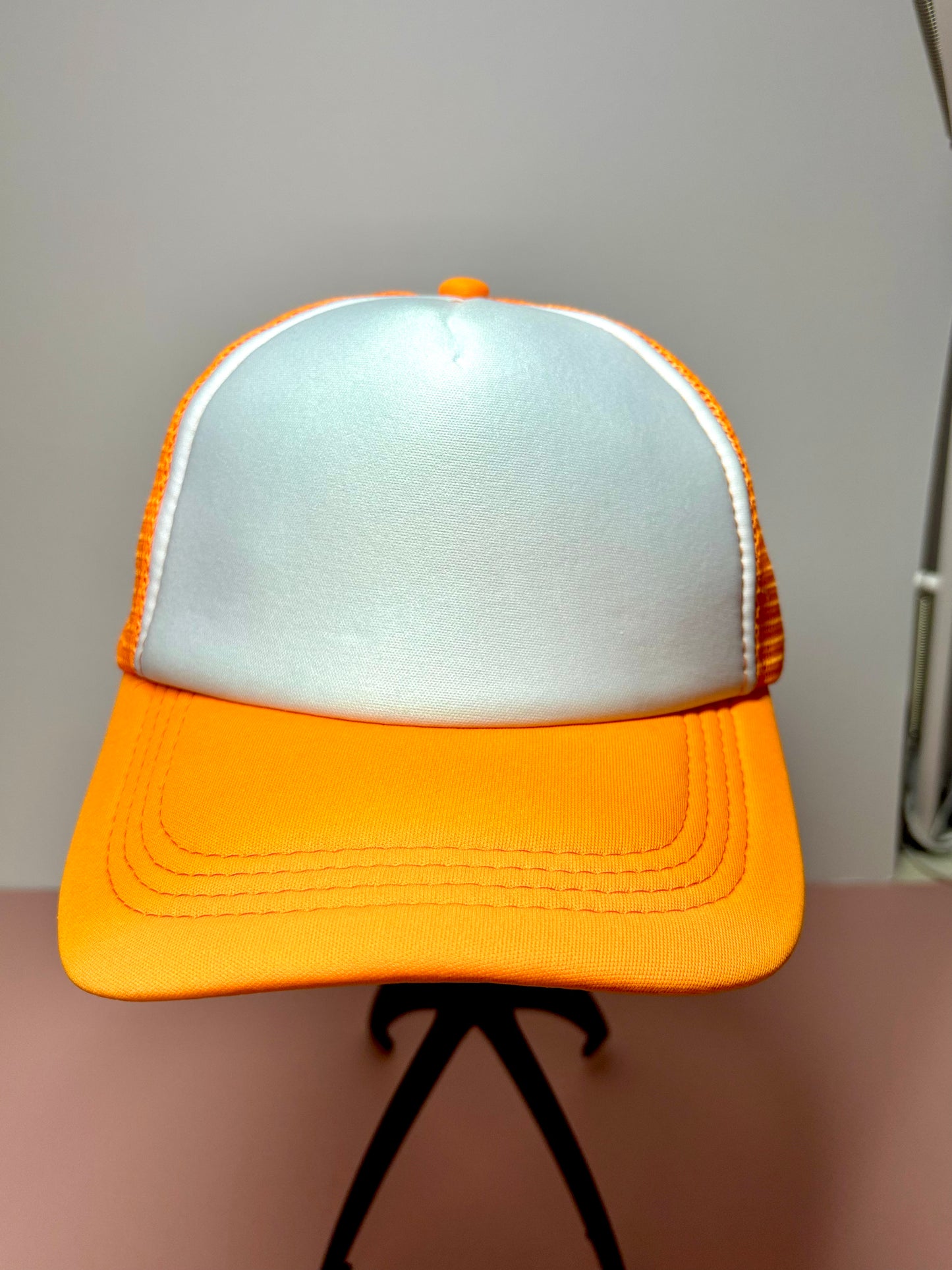 Trucker Hats, Baseball Snapback Caps, Orange