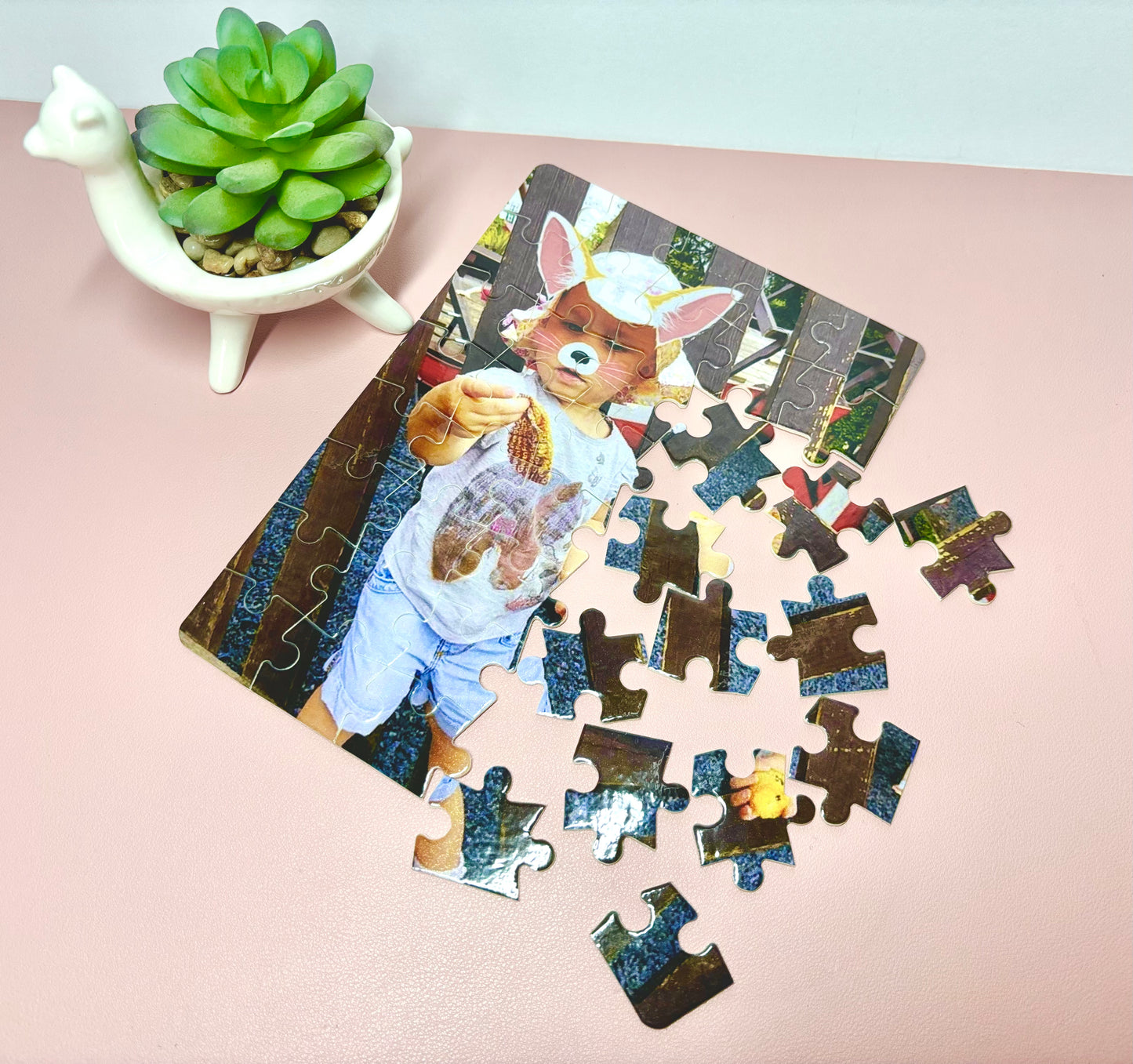 Personalised Puzzle, Jigsaw A5 40-Piece