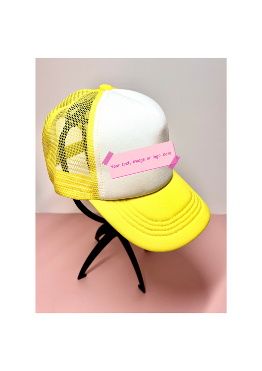 Trucker Hats, Baseball Snapback Caps, Yellow