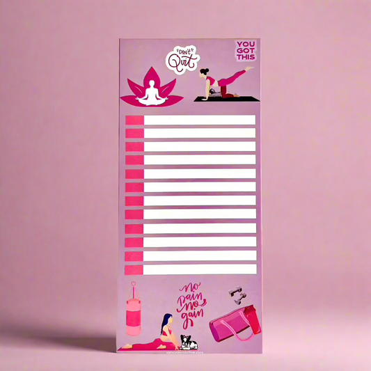 To-Do List Pink Serenity Themed 50 pages 120gsm