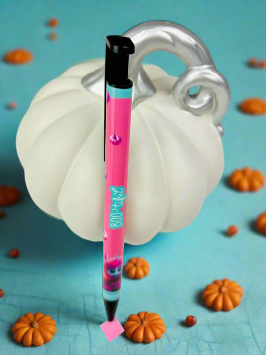 Boo-tiful - Ballpoint Pen - Halloween Themed - Black Ink