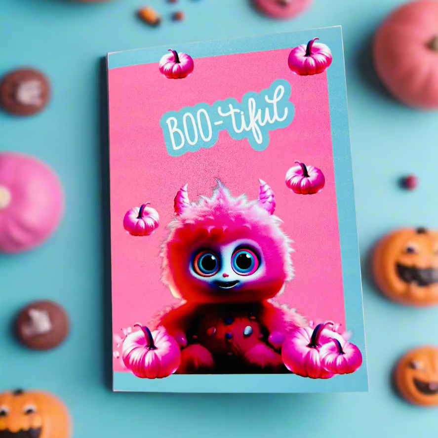 Boo-tiful - Greeting Card  Set of 3 300gsm Paper