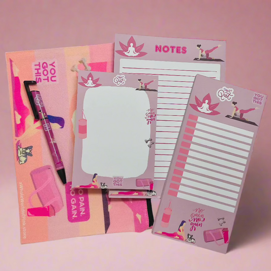 Stationary Bundle Pink Serenity Themed