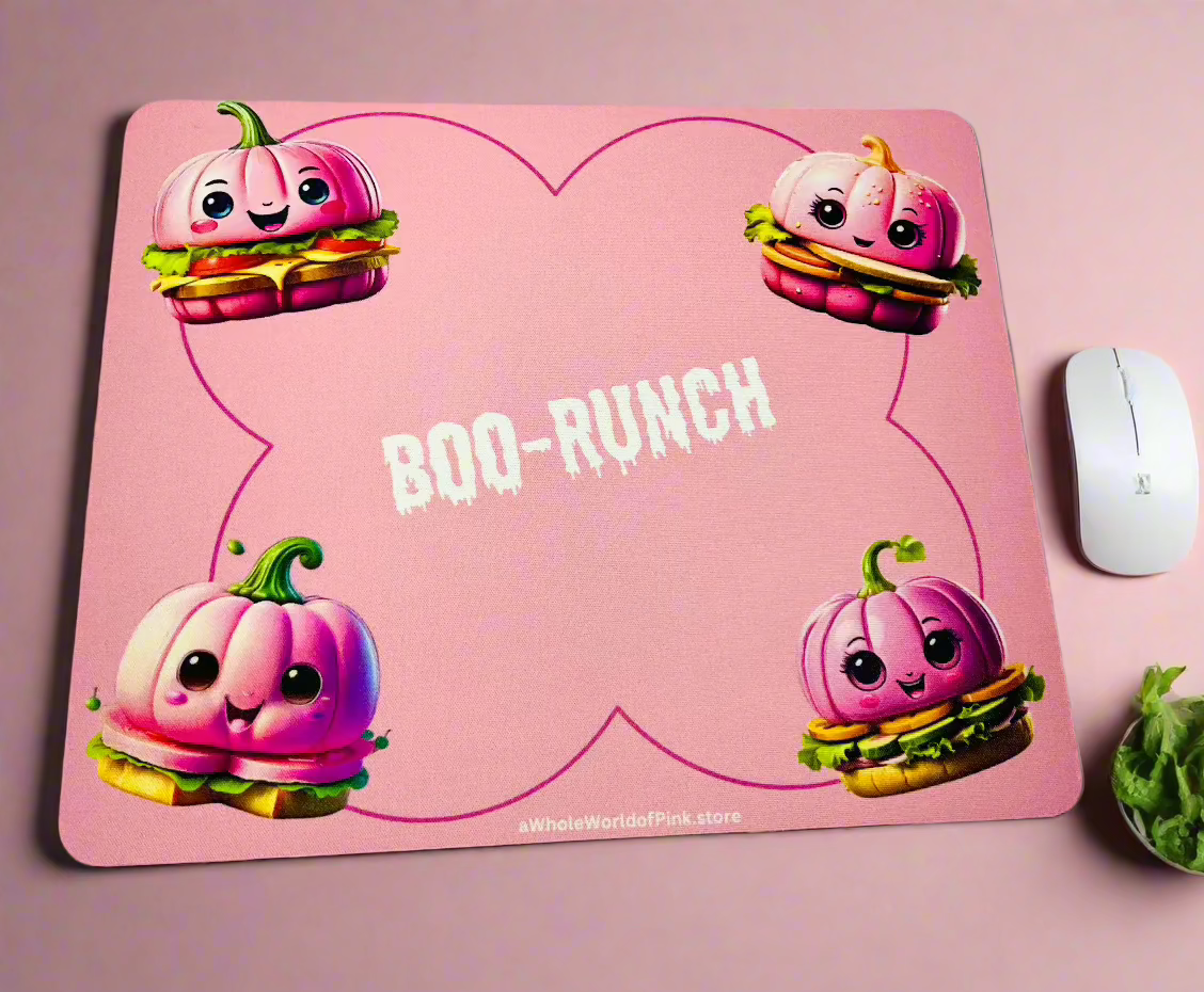 Boo-Runch - Mouse Pad - Halloween Themed