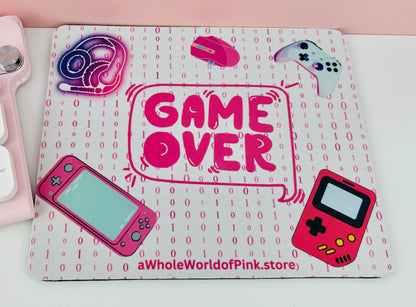 Mouse Pad Ready Player Pink Themed