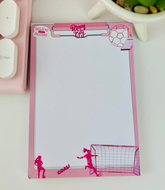 A6 Memo-Pad A League of Pink Themed 50pages 120gsm