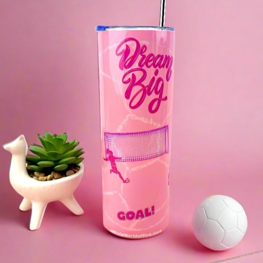 Metal Tumbler A League of Pink Themed