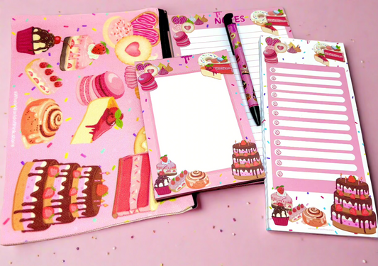 Stationary Bundle Pink Patisserie Themed