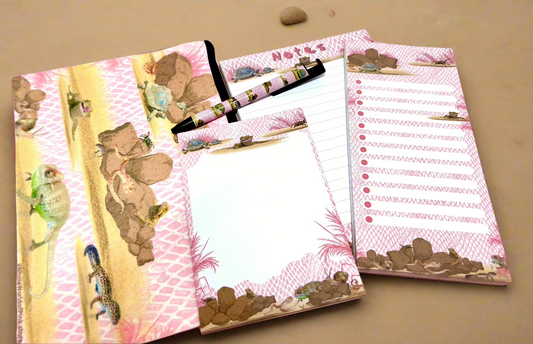 Stationary Bundle Pink Terrarium Themed