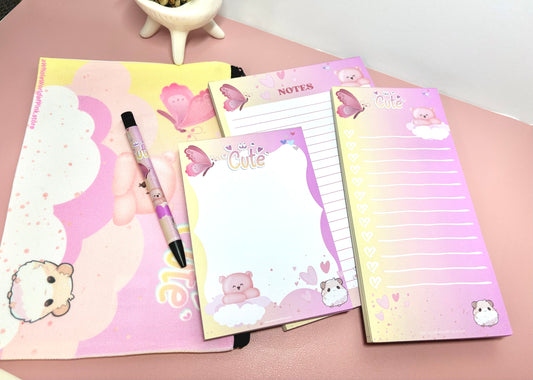 Stationary Bundle Heavenly Pink Themed