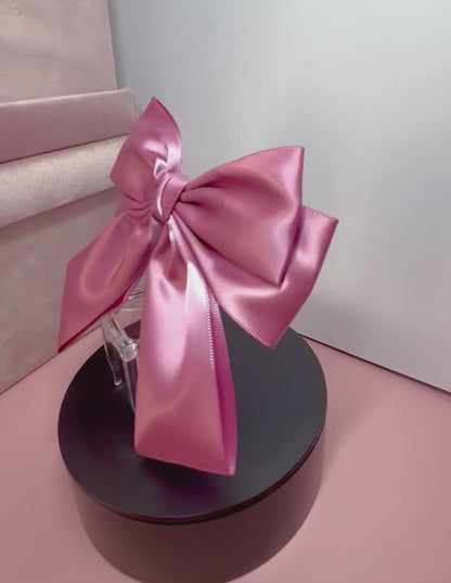 Large Bow - Pink - personalised