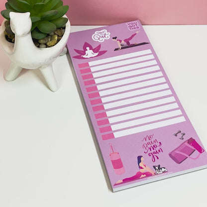 To-Do List Pink Serenity Themed 50 pages 120gsm